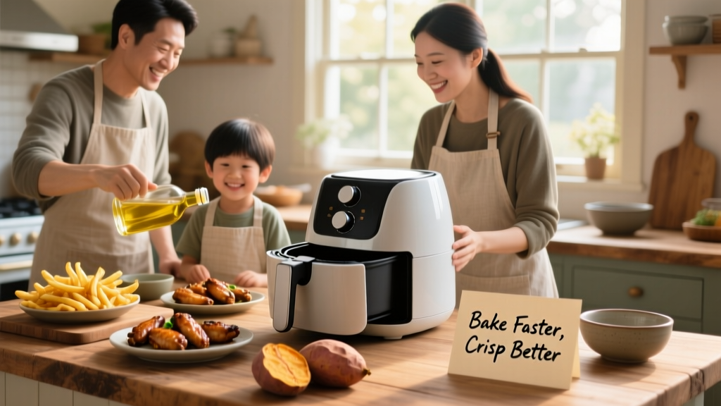 Air Fryer Time Conversion Guide: Bake Faster, Crisp Better