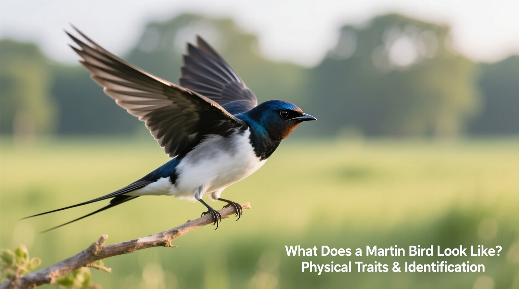 what does a martin bird look like