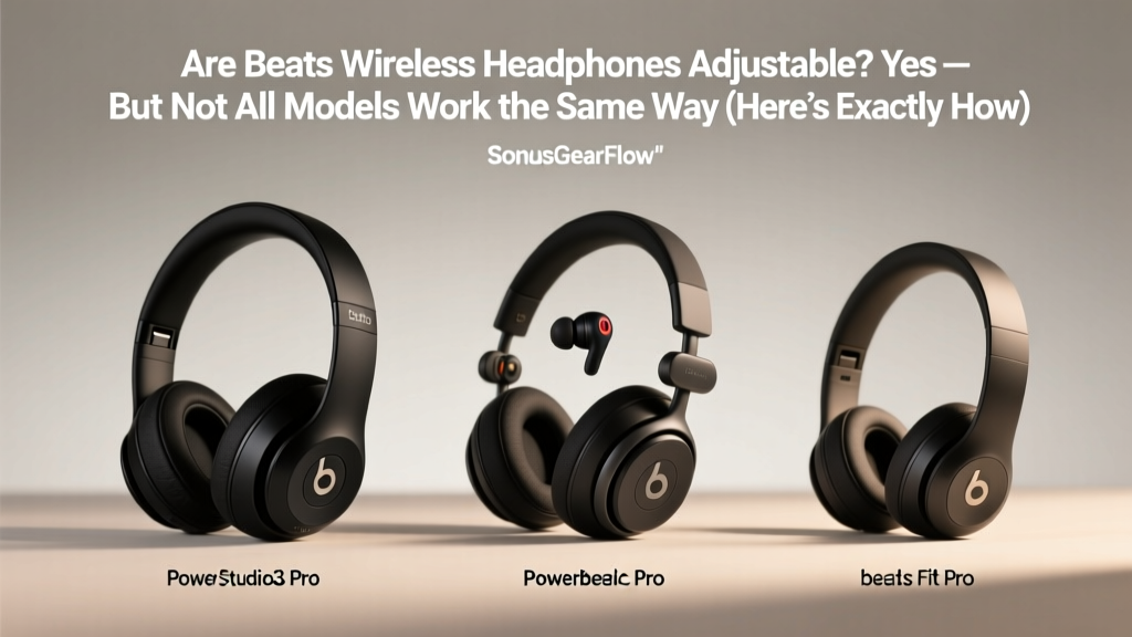 Beats Wireless Headphones Adjustable? Fit & Comfort Tips