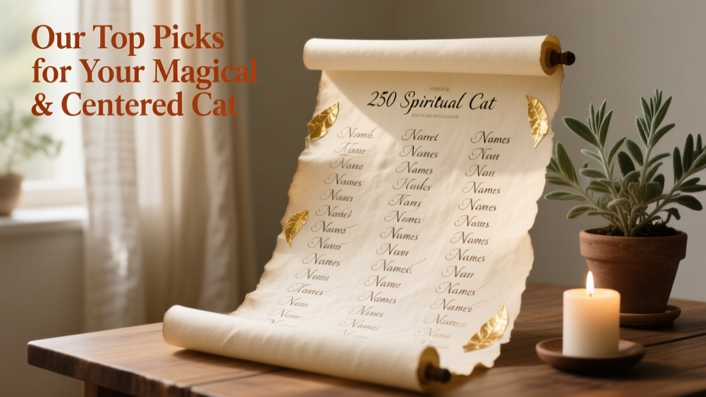 250 Spiritual Cat Names: Our Top Picks for Your Magical & Centered Cat