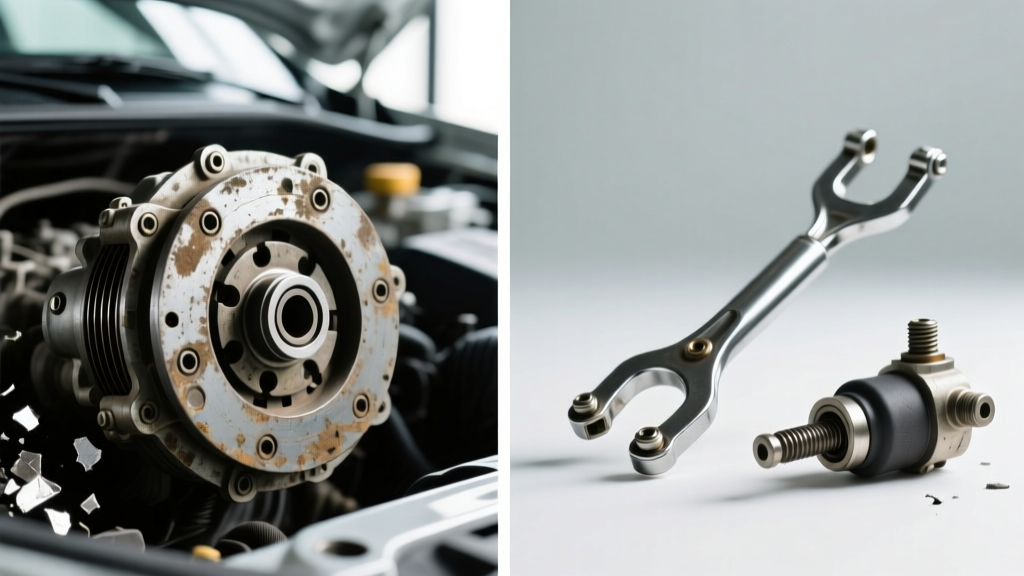 AC Compressor Clutch Repair Cost vs Manual Clutch Fork Issues