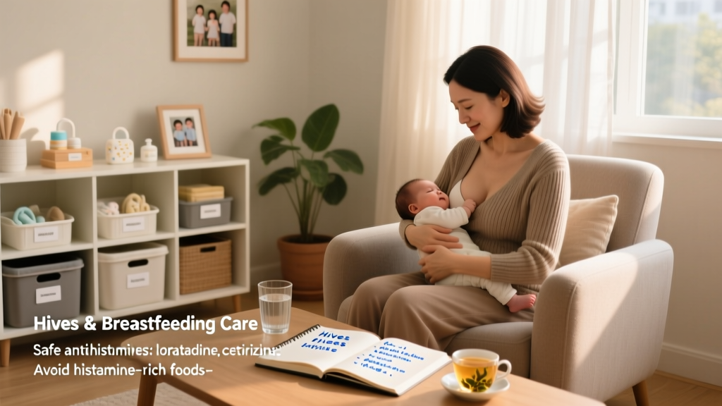 How To Treat Hives While You Are Breastfeeding: Safe, Evidence-Based Strategies for Nursing Mothers