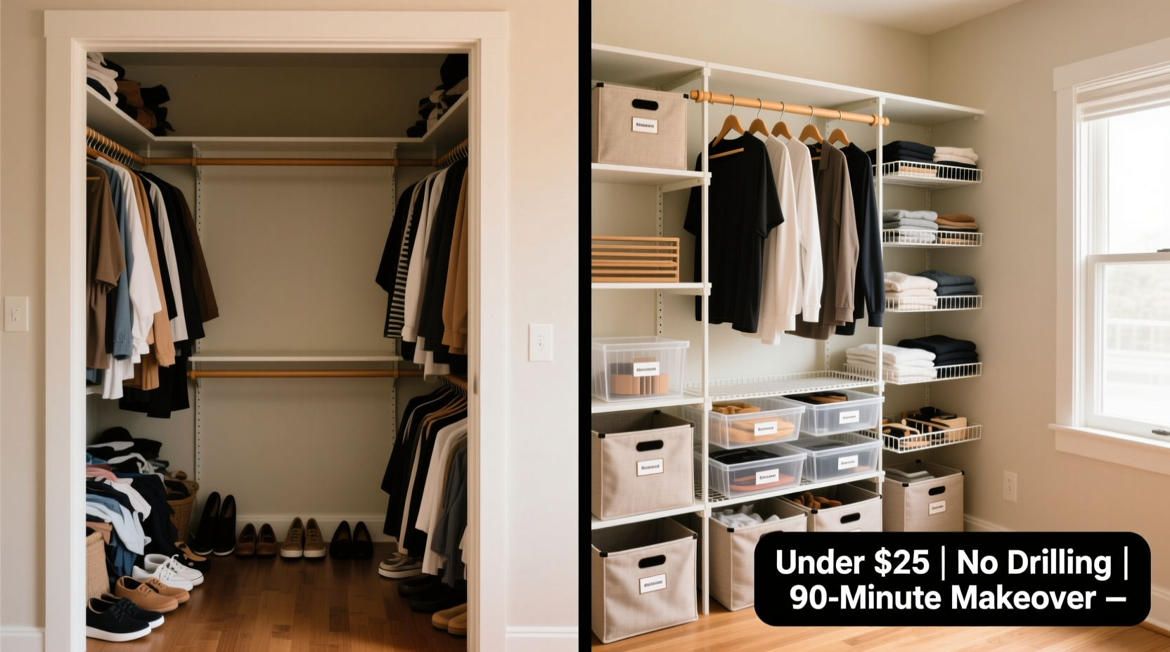 closet organization tips zero shelf solutions