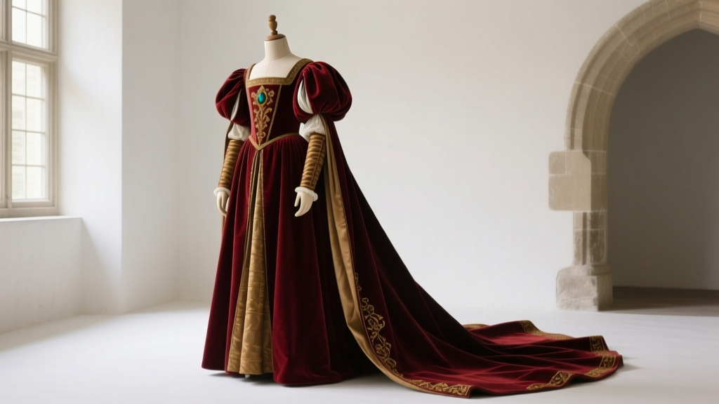 Burgundian Houppelande Reconstruction Guide 2026: Fabrics & Patterns