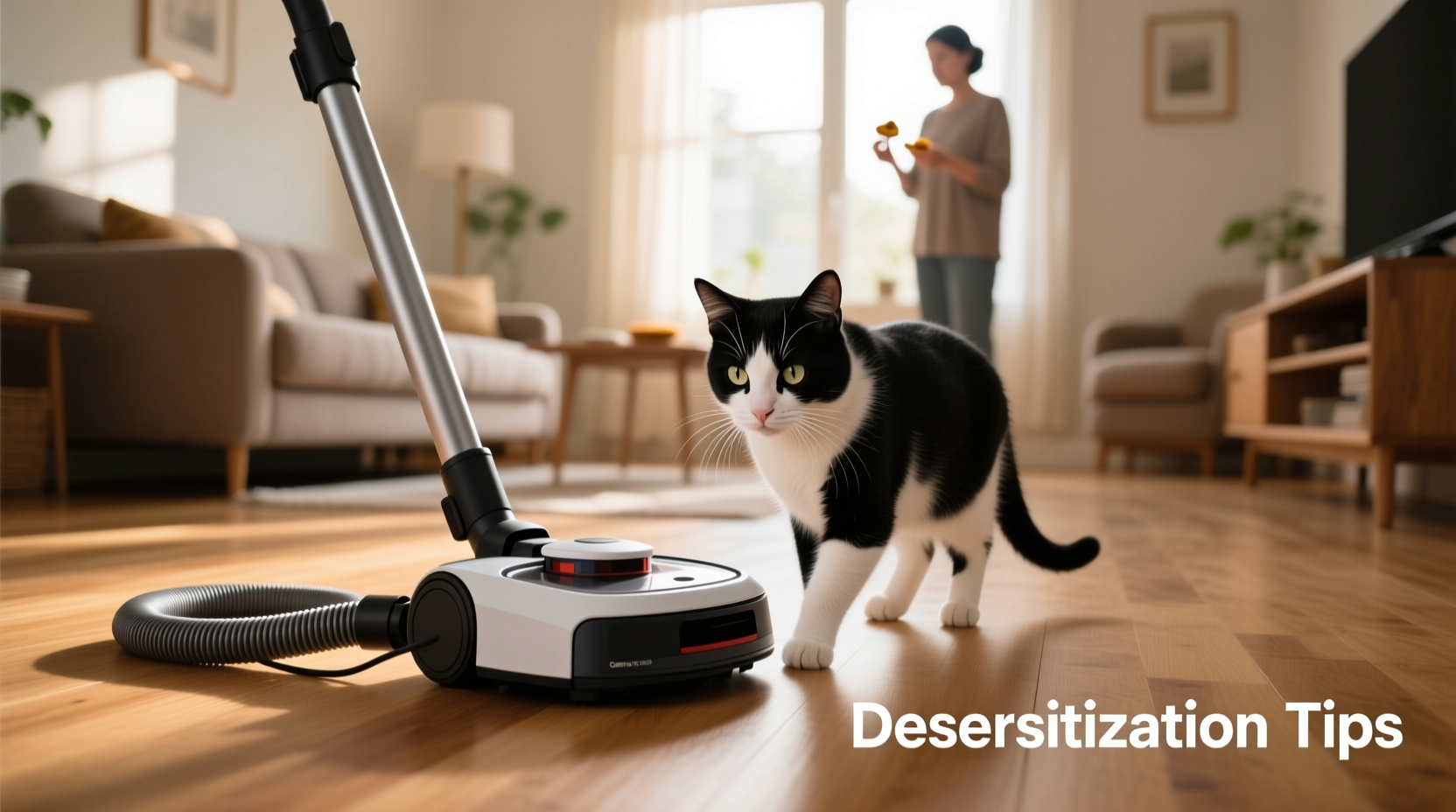 why is my cat suddenly scared of the vacuum effective desensitizing tips