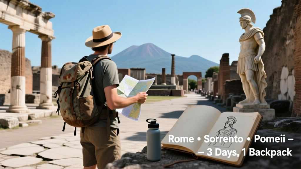 Visit Pompeii While Traveling Between Rome and Sorrento: Practical, Budget-Savvy Logistics & On-Ground Tips