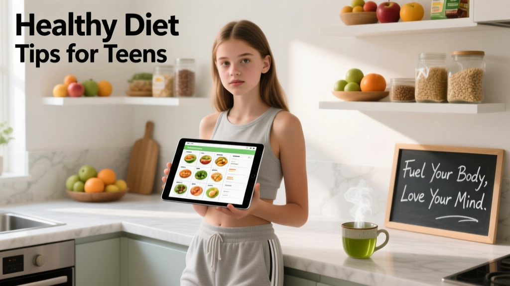 Healthy Diet Tips and a Practical, Science-Based Nutrition Plan for Your Teenage Girl