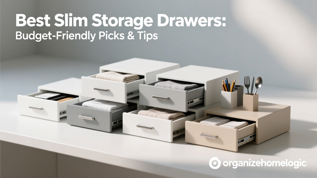Best Slim Storage Drawers: Budget-Friendly Picks & Tips