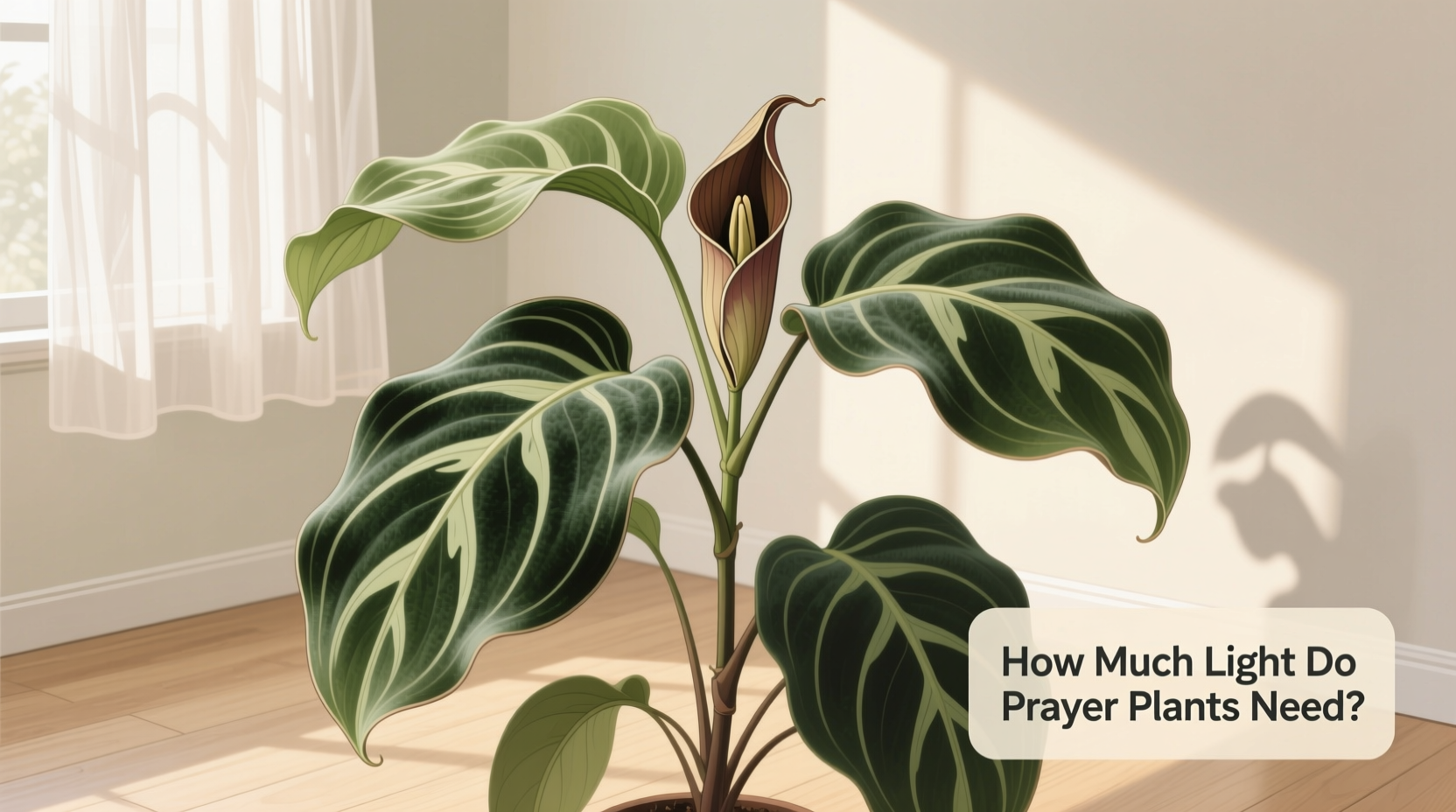Prayer Plant Light Guide | TheHomeSprouts