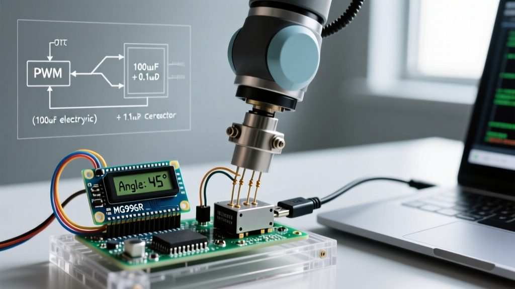 Coding Servo Arduino for Precision Robotic Arm Joints