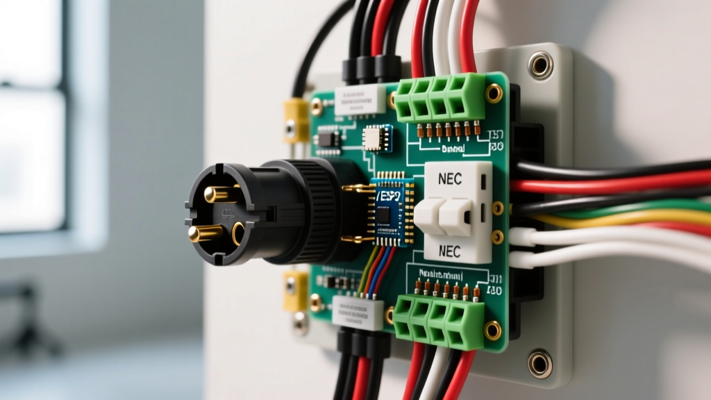 NEC Code Rules & Wiring Diagram for Generator Plug Inlets