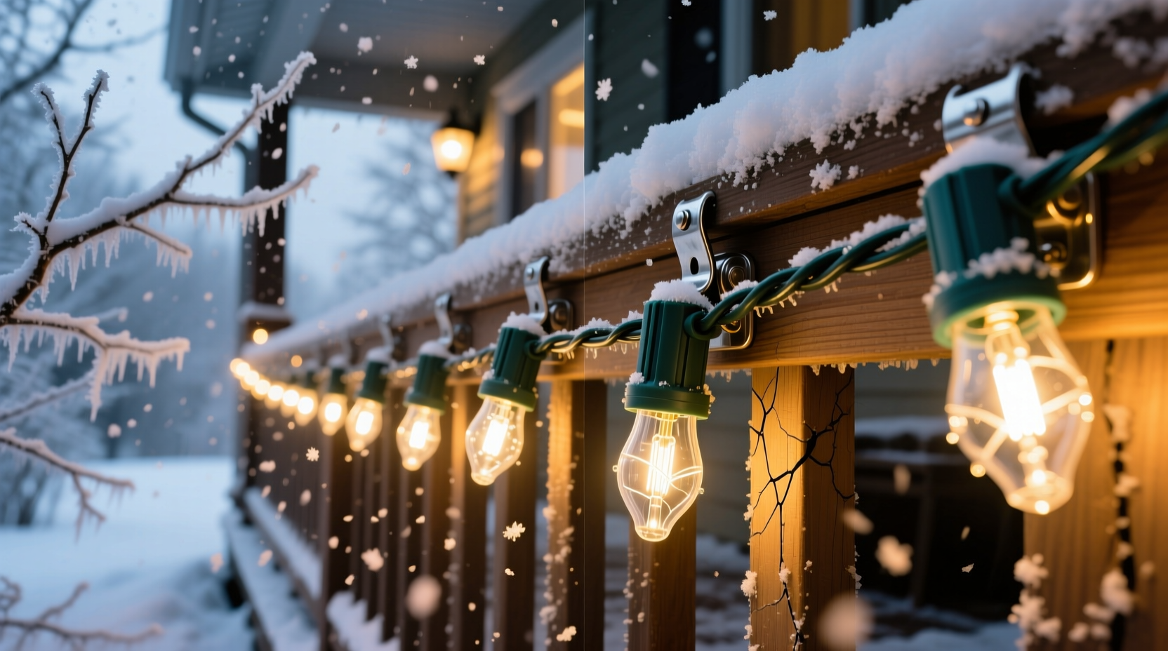 outdoor vs indoor string lights which type withstands winter weather best