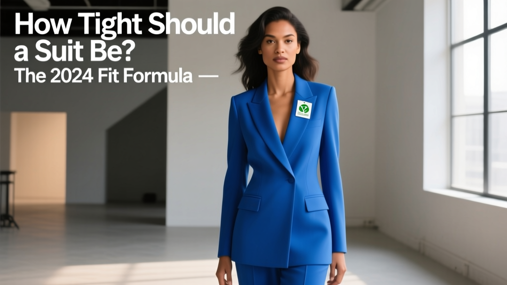 How Tight Should a Suit Be? The 2024 Fit Formula