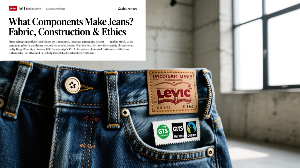 What Components Make Levi Jeans? Fabric, Construction & Ethics