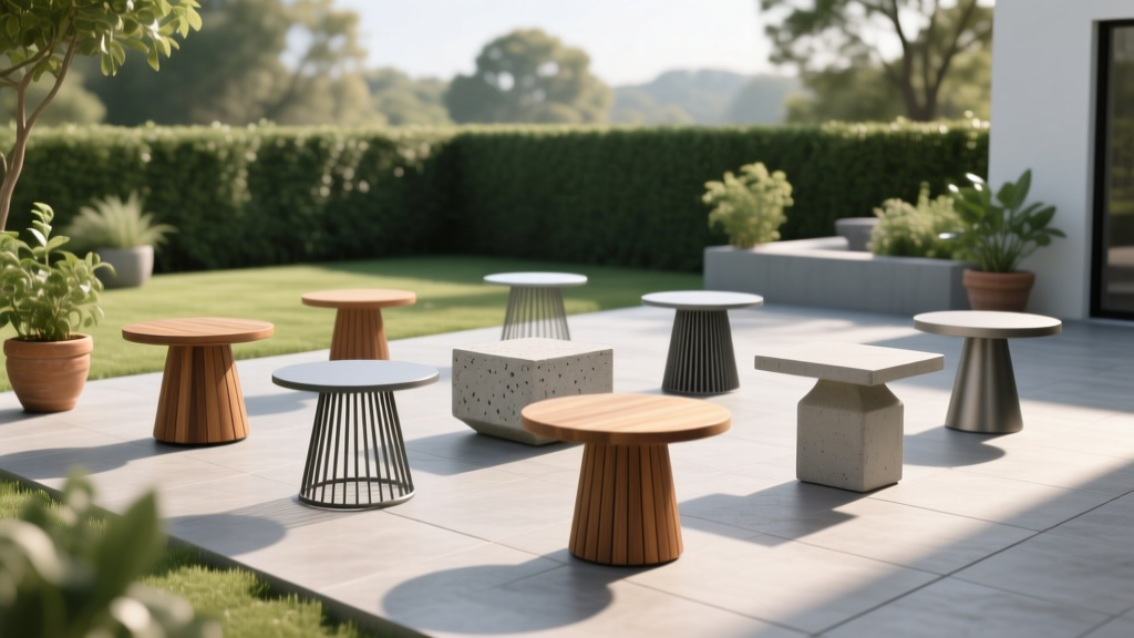 8 Outdoor Side Tables That Handle The Elements
