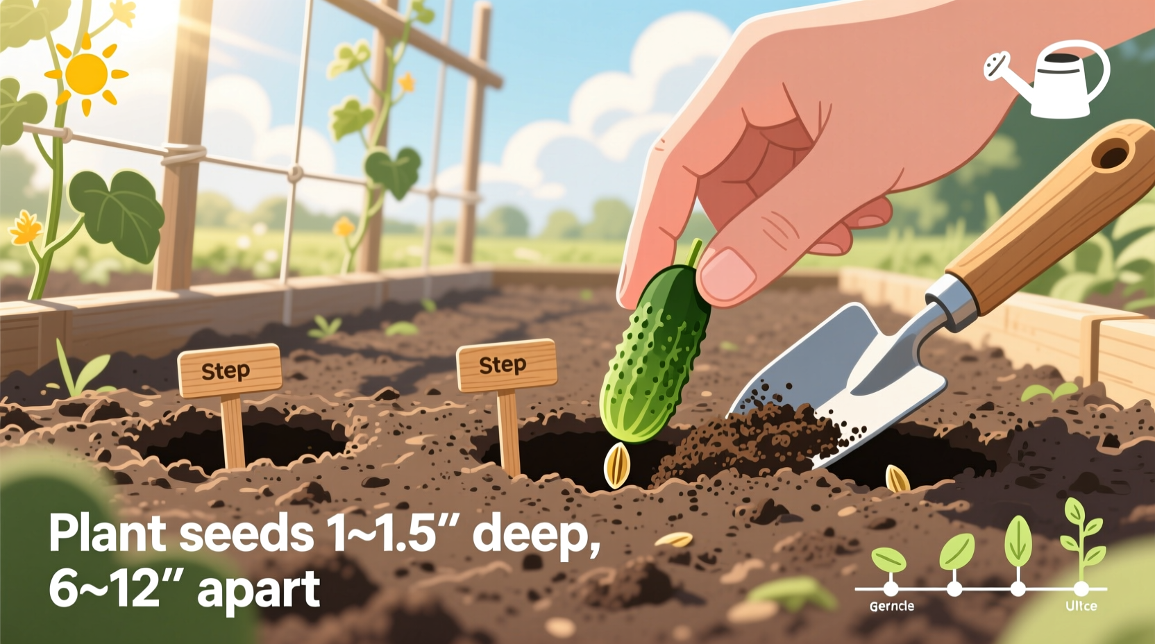 How to Plant Cucumber Seeds: Step-by-Step Guide for Success