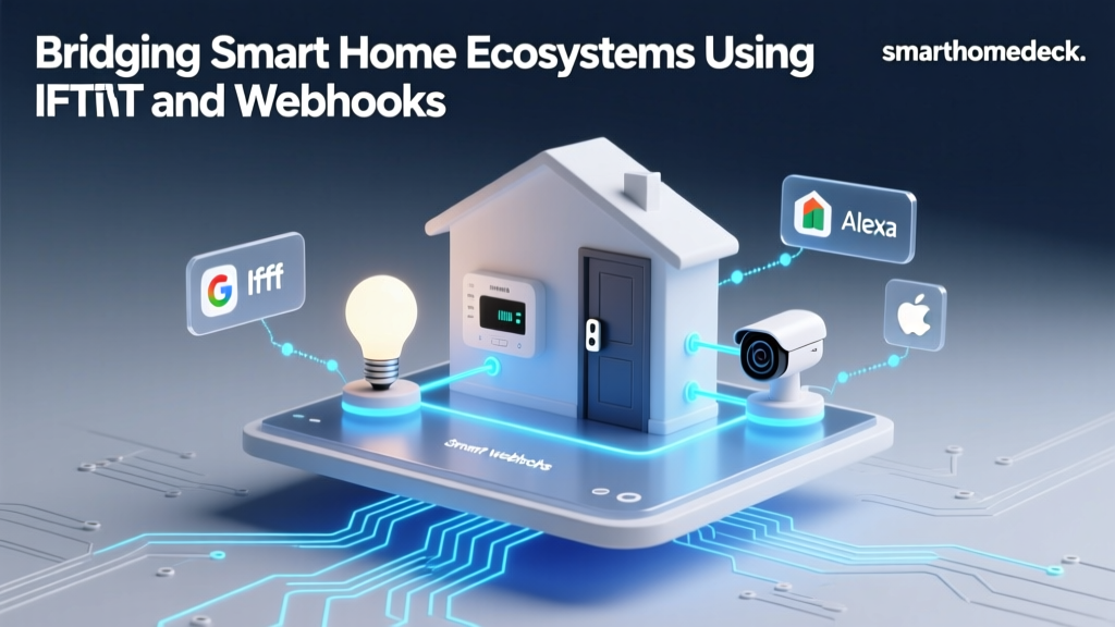Bridging Smart Home Ecosystems Using IFTTT and Webhooks