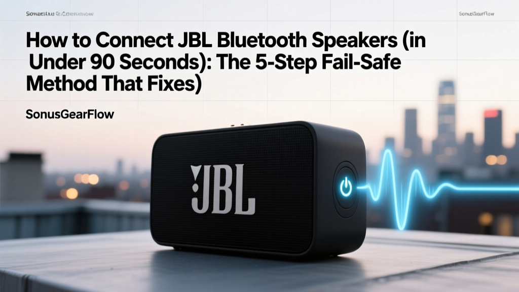 How to Connect JBL Bluetooth Speakers (2026)