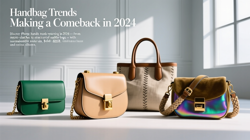 Handbag Trends Making a Comeback in 2024