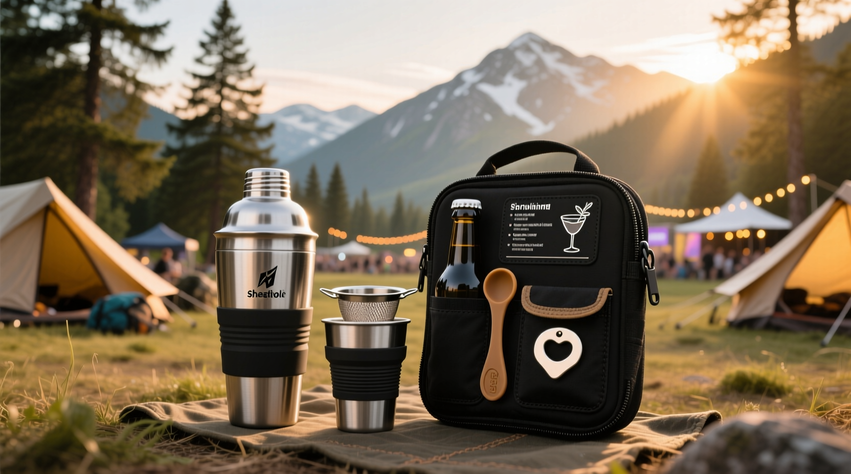 best portable cocktail kits for camping and festivals