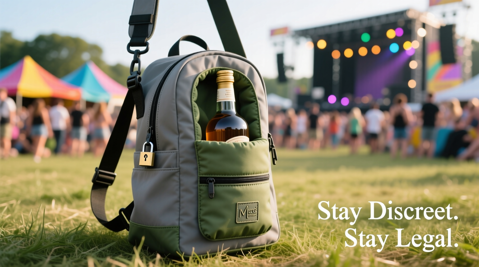 How To Carry Full-size Liquor Bottles Discreetly At Music Festivals