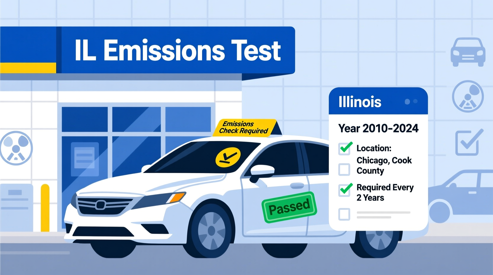 does my car need emissions test illinois