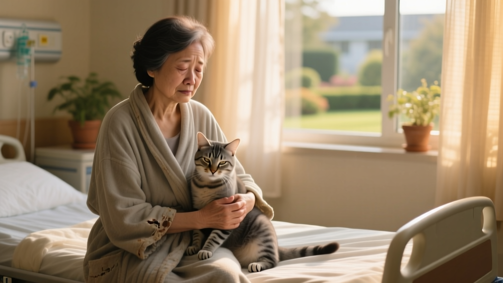 Cat Brings Comfort to Woman During Cancer Battle