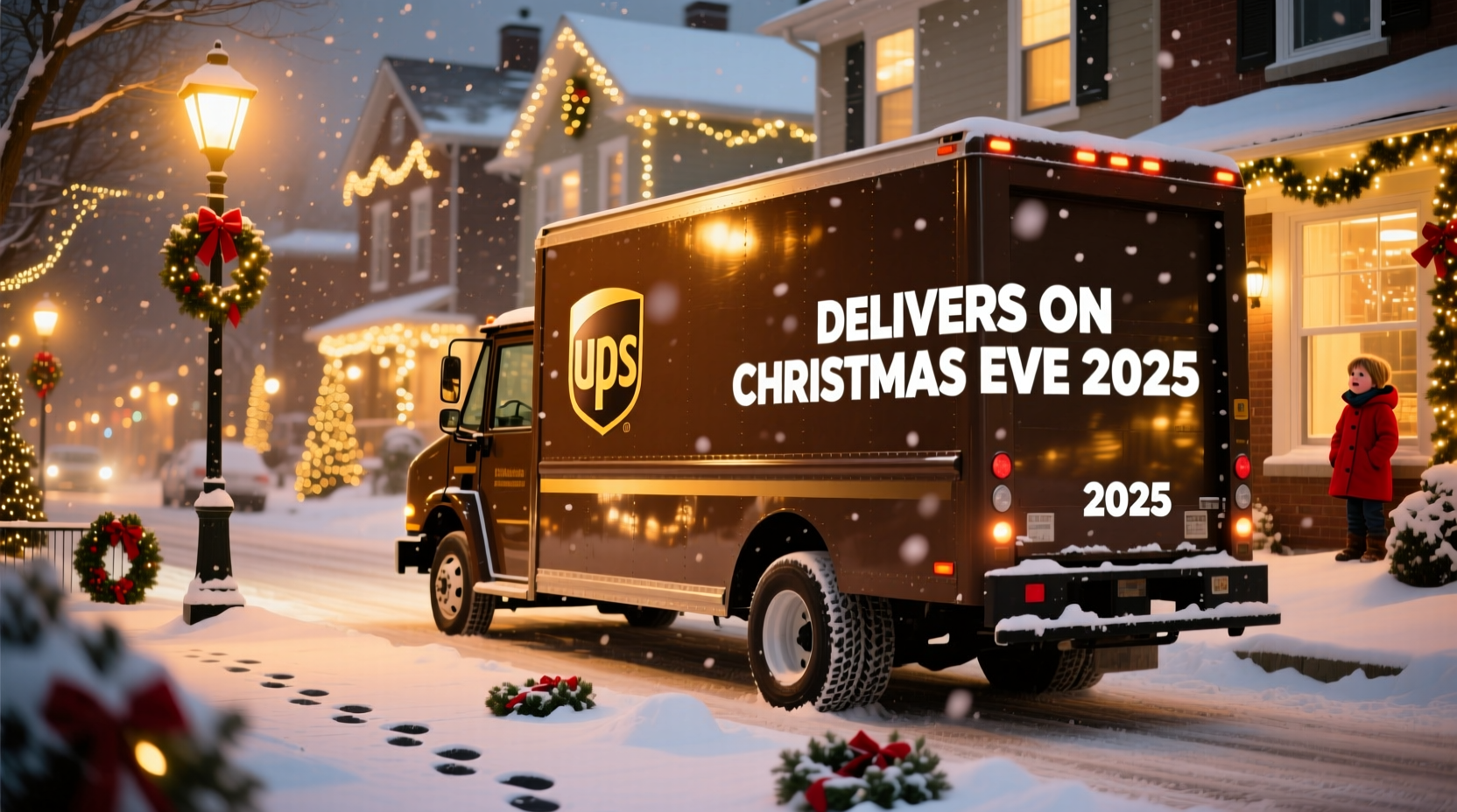 does ups deliver christmas eve