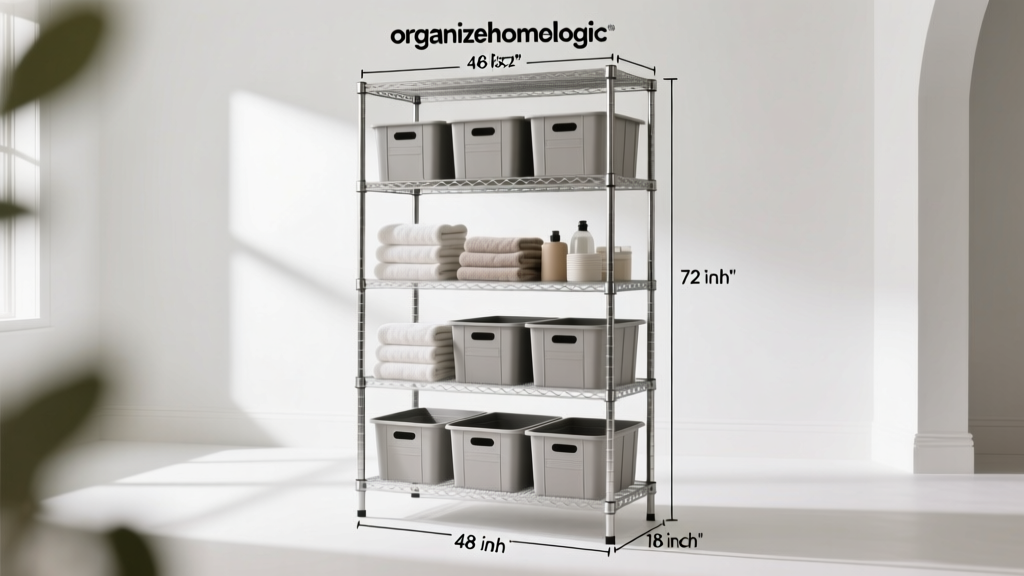 Where to Buy a 6-Tier Wire Shelving Rack (48x18x72)