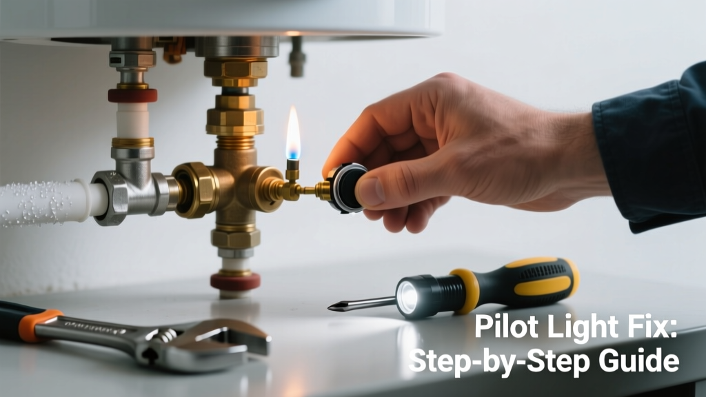 Fixing a Water Heater Pilot Light That Won’t Stay Lit