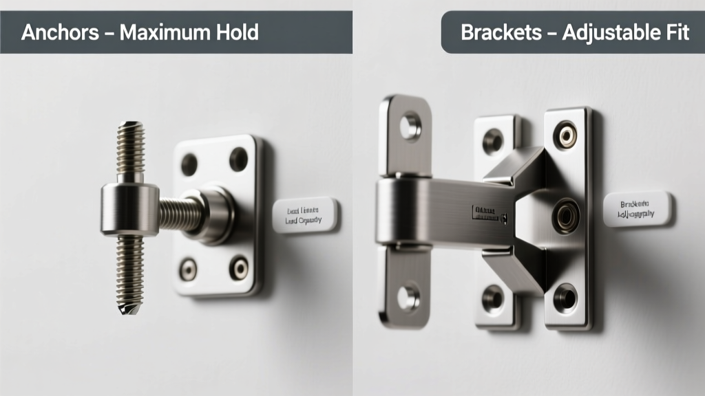 Anchors vs Brackets: Which Is Better for Wall Mounting?