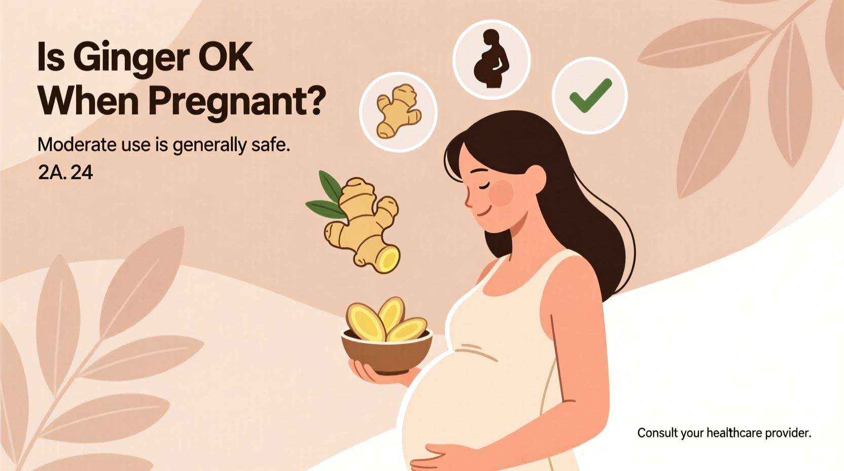 Vergleich von Ingwerprodukten für Schwangere