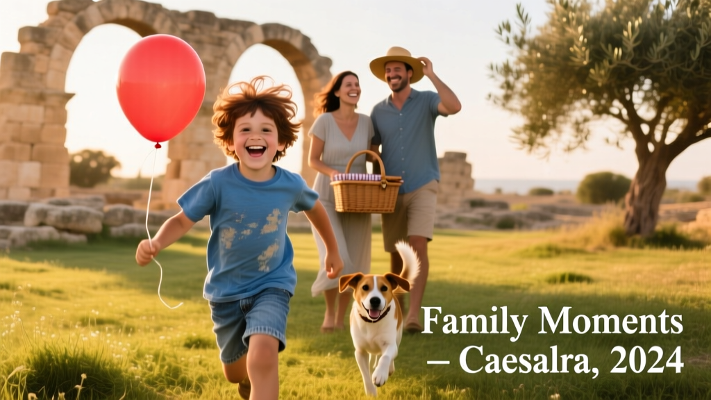 Caesarea: A Coastal Gem for Families Seeking Connection, History, and Mindful Living