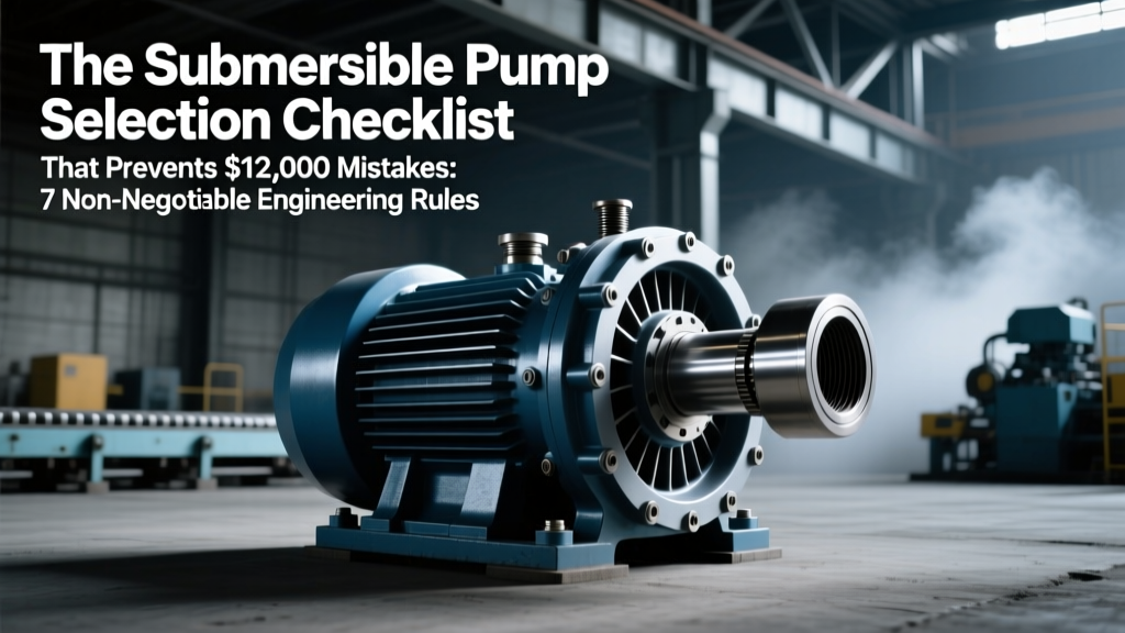 Submersible Pump Selection Checklist: Avoid $12K Mistakes