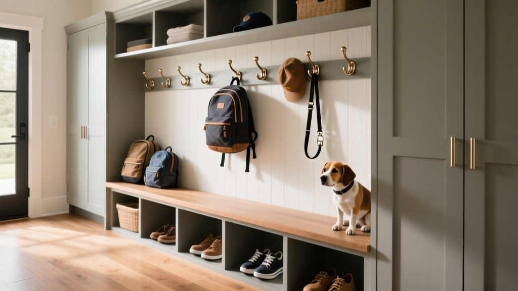 Best Mudroom Hooks & Benches for Families (2024)