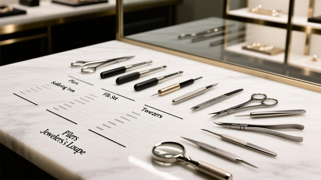 Jewelry Tools Checklist: Essential Equipment for Professional Bench Work and Home Studios