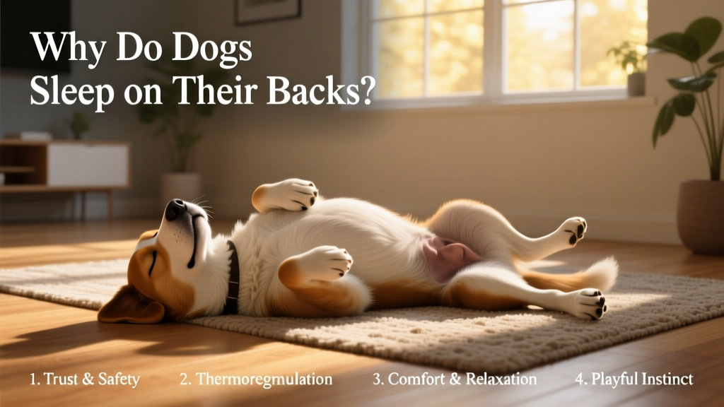 Why Do Dogs Sleep on Their Backs? Here Are a Few Reasons