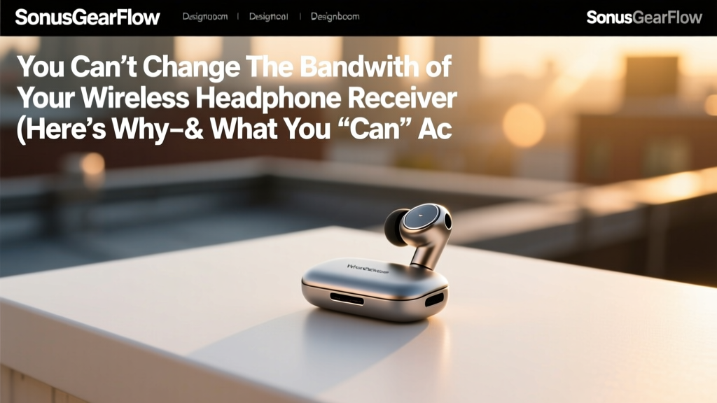 Wireless Headphone Bandwidth: What You Can Control