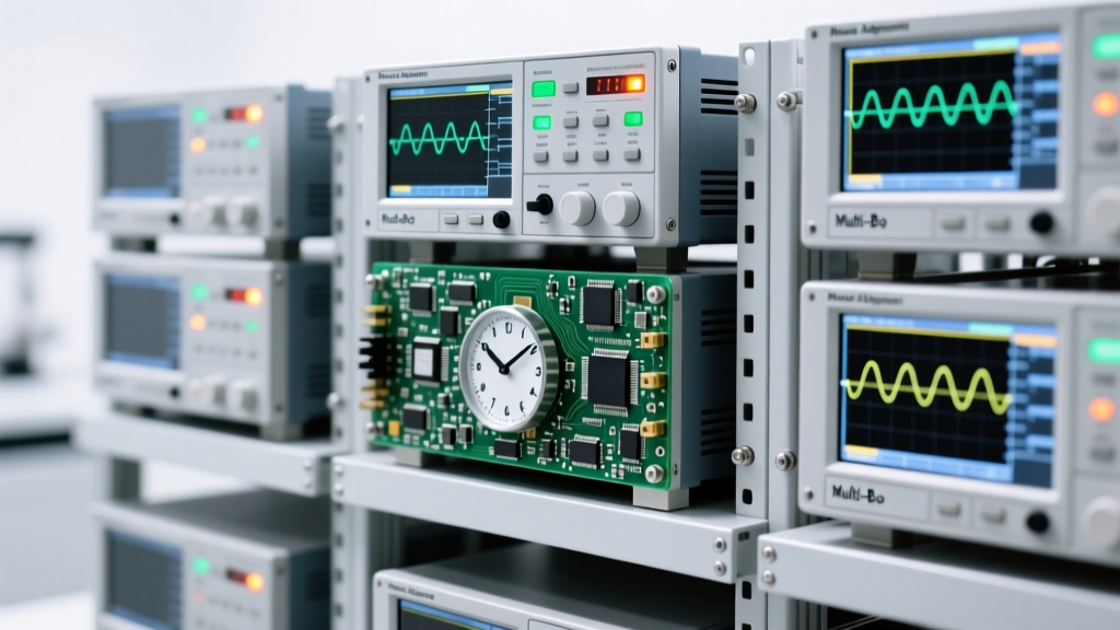 Clock Generator Phase Alignment Verification Across Multi-Bo