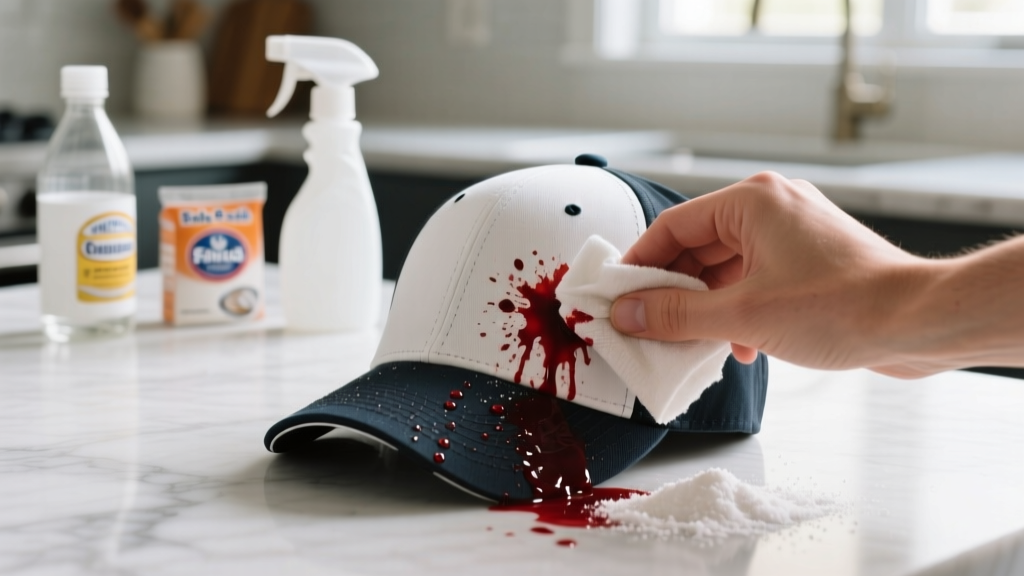 Tested: How to Get Blood Out of Baseball Caps Fast