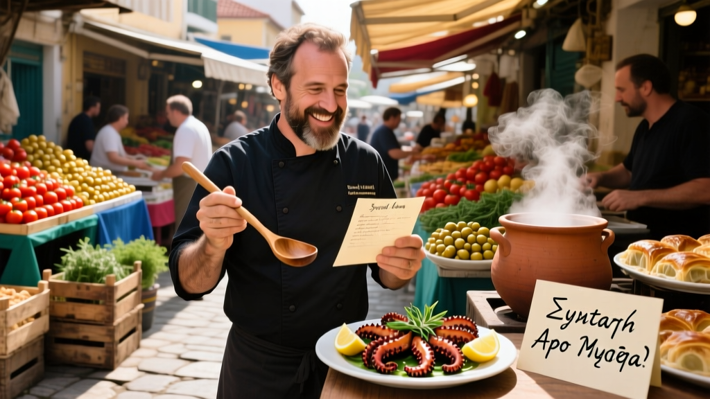 Daniel Humm’s Culinary Pilgrimage Through Greece: From Santorini Vineyards to Thessaloniki Street Stalls