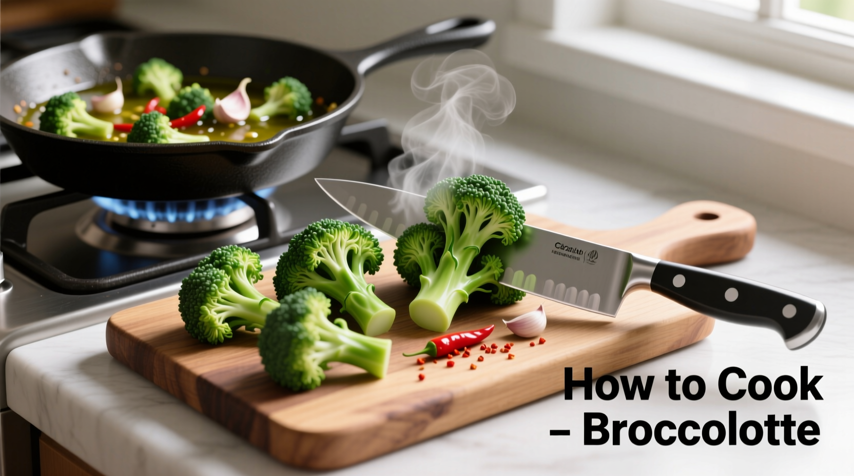 how do you cook broccolette