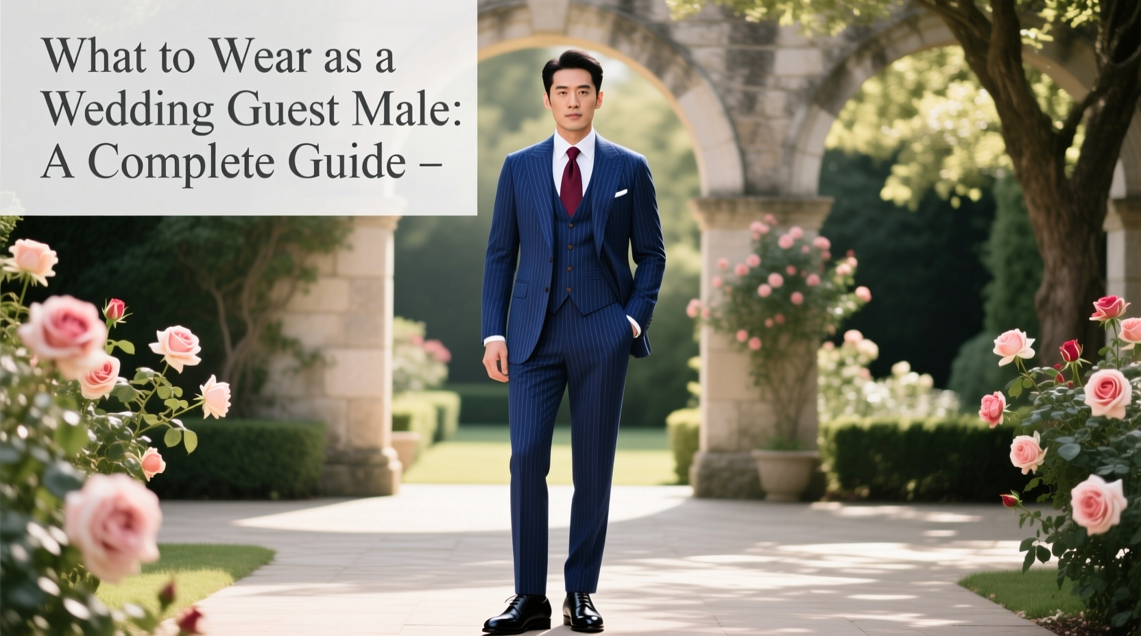 what to wear as wedding guest male