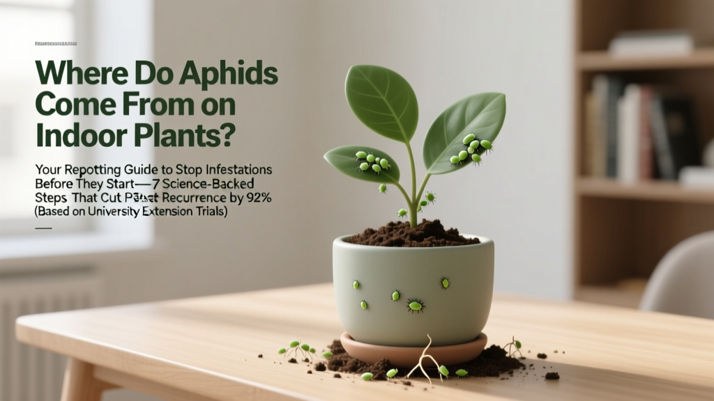 Stop Aphid Infestations: The Repotting Defense Guide