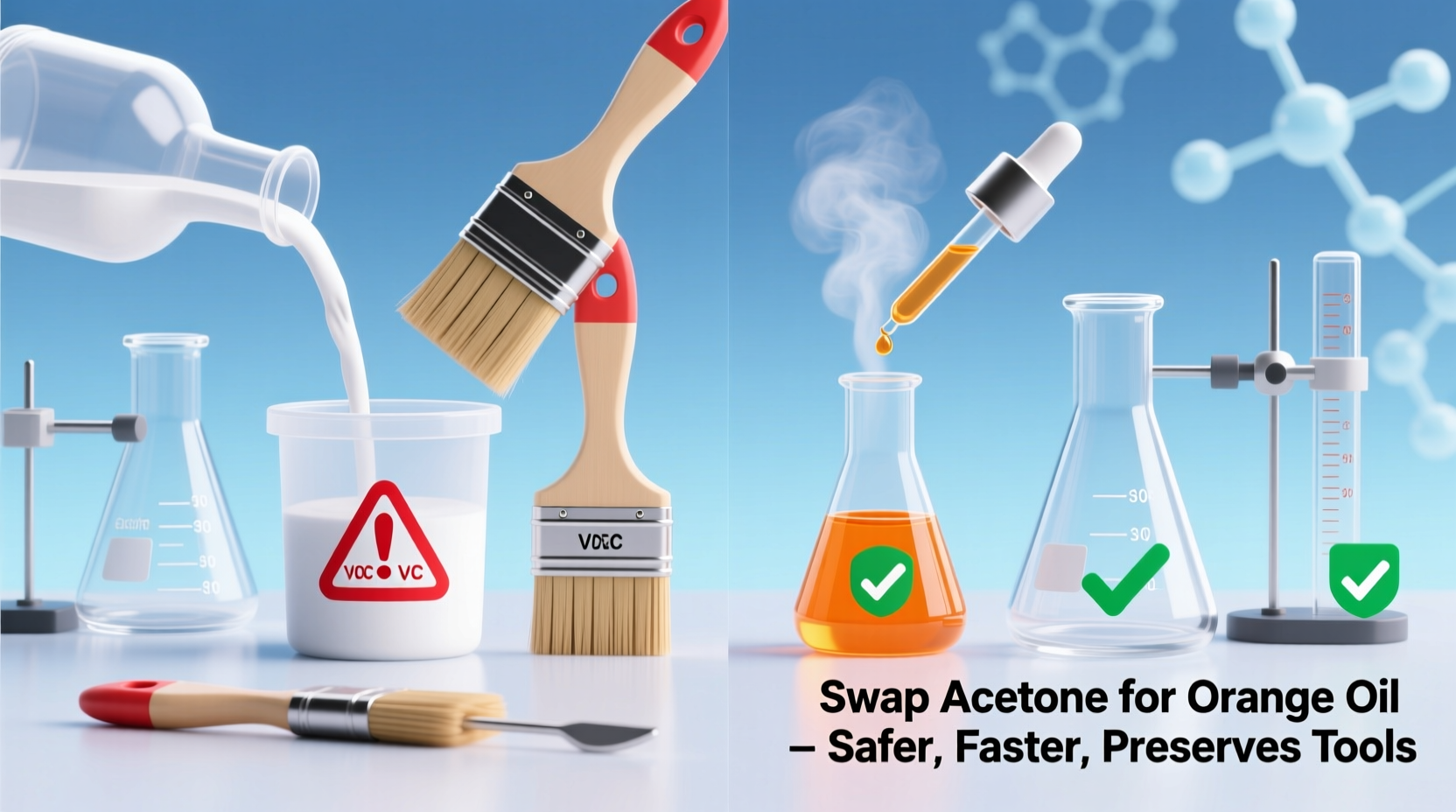 orange oil for resin tools safer cleaning