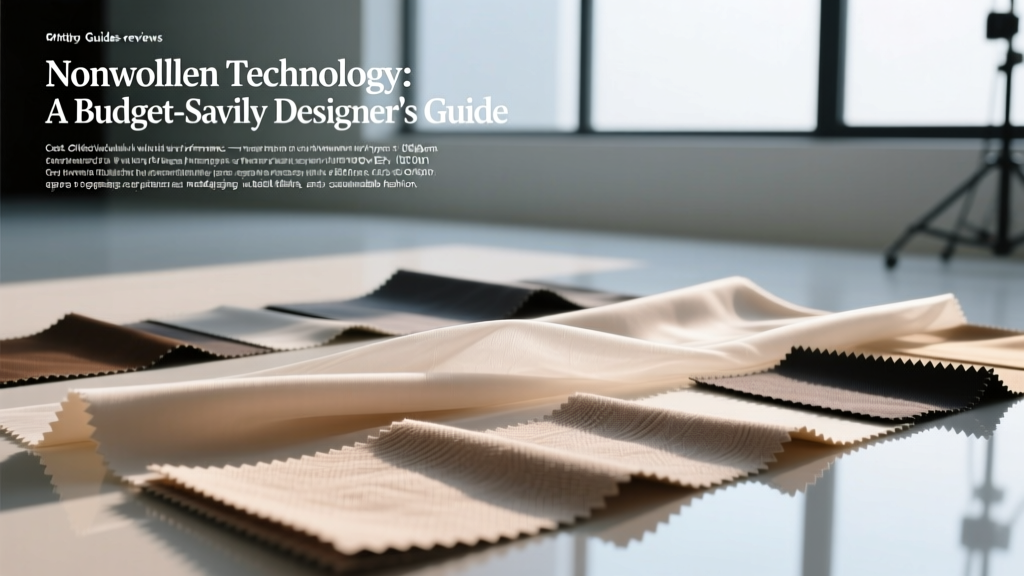 Nonwoven Technology: A Budget-Savvy Designer’s Guide