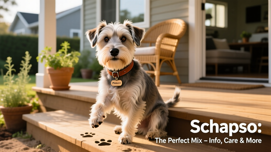 Schapso - Miniature Schnauzer Lhasa Apso Mix