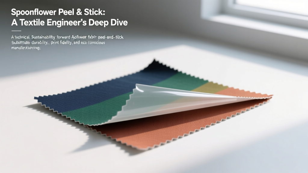 Spoonflower Peel & Stick: A Textile Engineer’s Deep Dive