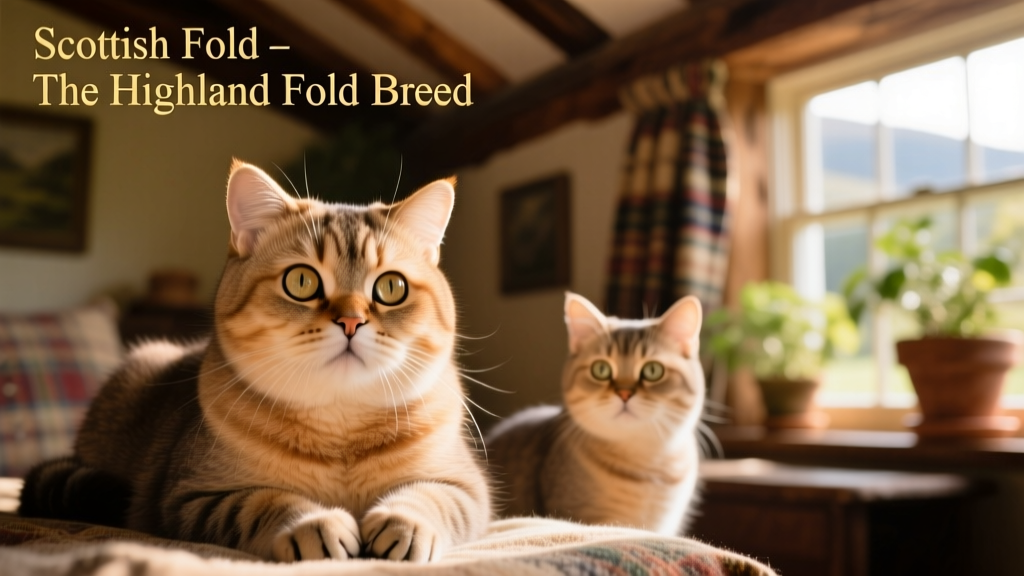 Scottish Fold (Highland Fold) Cats: Breed Information & Characteristics