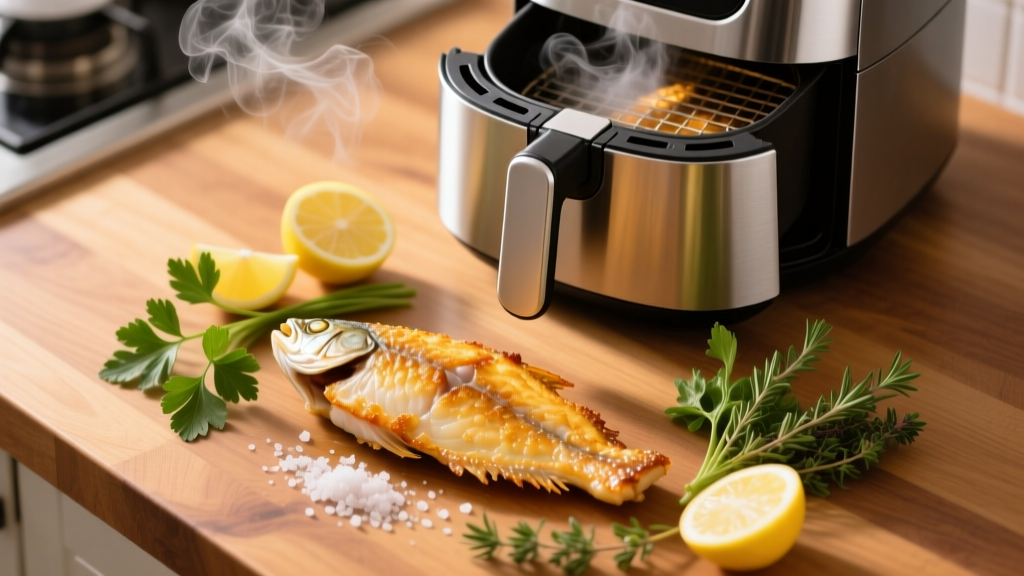 How to Air Fry Sea Bass Fillets Perfectly (Crispy & Tender!)